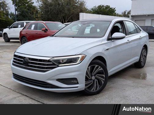 White 2019 Volkswagen Jetta 1.4T SEL Premium