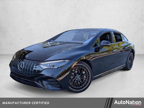 Black 2023 Mercedes-Benz AMG EQE 4MATIC+