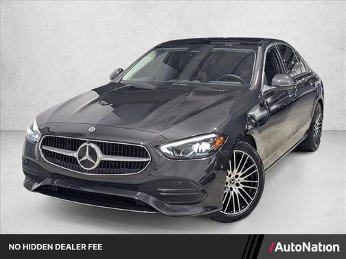 Graphite Grey Metallic 2022 Mercedes-Benz C-Class Sedan
