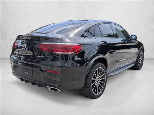 Obsidian Black Metallic 2023 Mercedes-Benz GLC 300 4MATIC Coupe