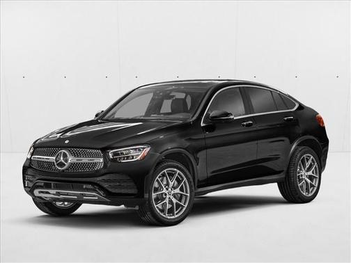 Obsidian Black Metallic 2023 Mercedes-Benz GLC 300 4MATIC Coupe