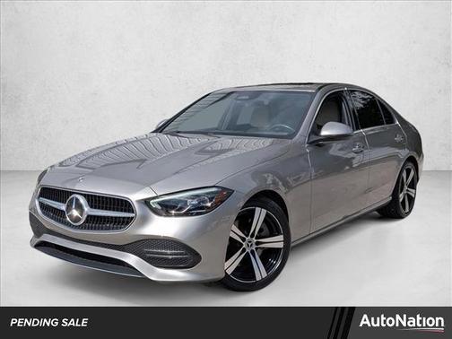 Mojave Silver Metallic 2022 Mercedes-Benz C-Class C 300 4MATIC