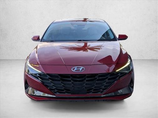 Scarlet Red Pearl 2021 Hyundai ELANTRA HEV Limited