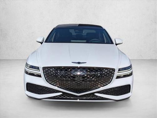 Alta White 2024 Genesis G80 3.5T Sport AWD