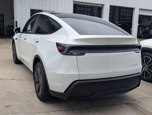 Pearl White Multi-Coat 2026 Tesla Model Y Long Range Launch Series