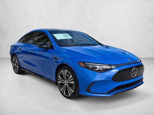 Sky Blue Metallic 2027 Mercedes-Benz CLA 220 Hybrid CLA 350 Electric