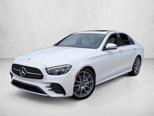 Polar White 2021 Mercedes-Benz E-Class E 350