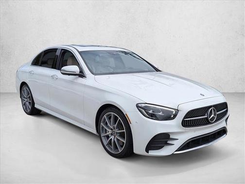 Polar White 2021 Mercedes-Benz E-Class E 350