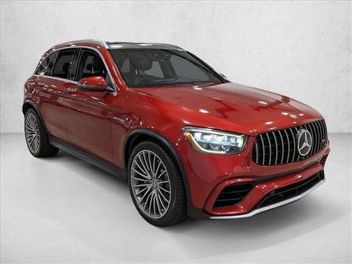 designo Cardinal Red Metallic 2020 Mercedes-Benz AMG GLC 63 4MATIC