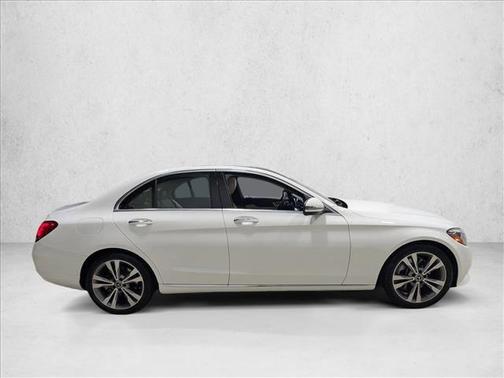Polar White 2021 Mercedes-Benz C-Class Sedan