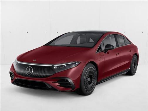 MANUFAKTUR Cardinal Red Metallic 2022 Mercedes-Benz EQS 580 4MATIC
