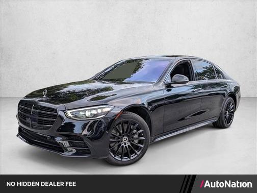Black 2022 Mercedes-Benz S-Class 4MATIC