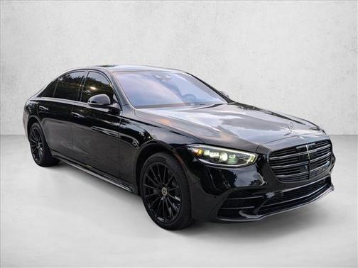 Black 2022 Mercedes-Benz S-Class 4MATIC