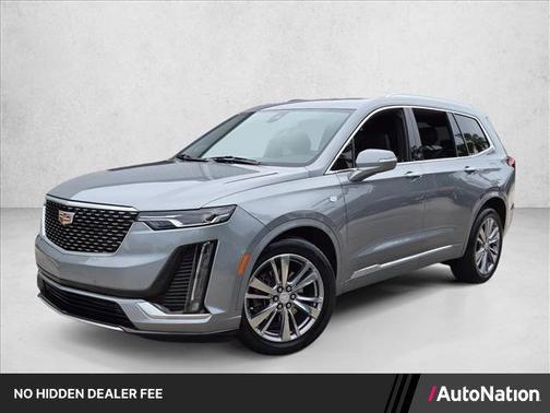 Argent Silver Metallic 2024 Cadillac XT6 Premium Luxury FWD