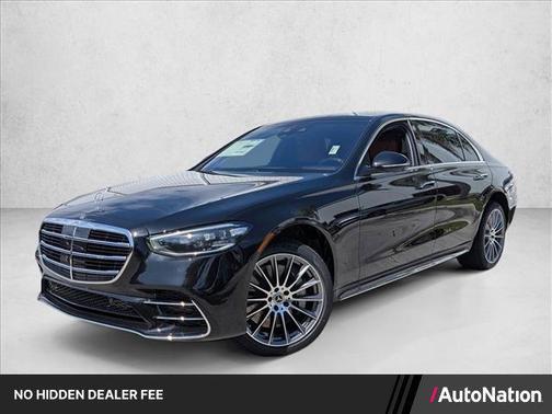 Obsidian Black Metallic 2026 Mercedes-Benz S-Class 4MATIC