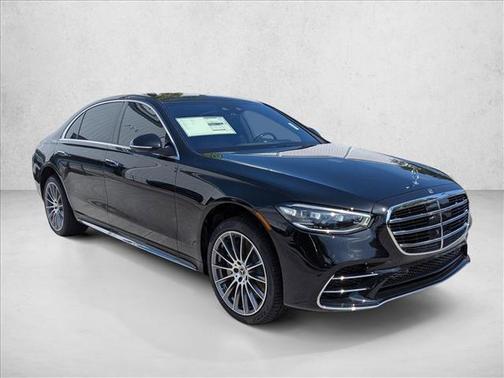 Obsidian Black Metallic 2026 Mercedes-Benz S-Class 4MATIC
