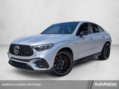 MANUFAKTUR Cirrus Silver Magno 2025 Mercedes-Benz AMG GLC 63 S E Performance 4MATIC Coupe