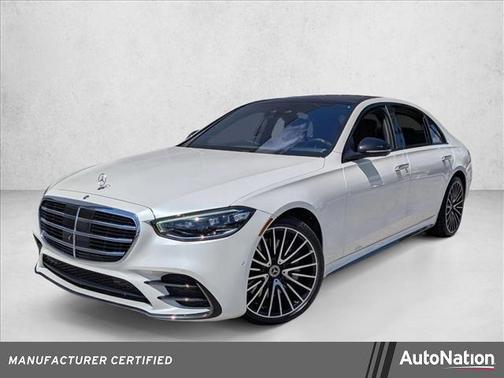 MANUFAKTUR Diamond White 2023 Mercedes-Benz S-Class 4MATIC
