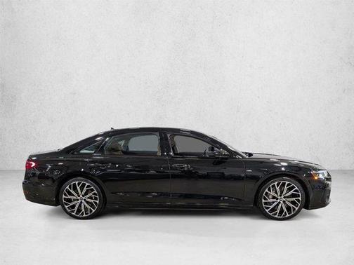 Mythos Black Metallic 2024 Audi A8 L 55 TFSI quattro Tiptronic