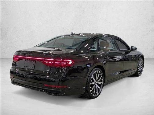 Mythos Black Metallic 2024 Audi A8 L 55 TFSI quattro Tiptronic
