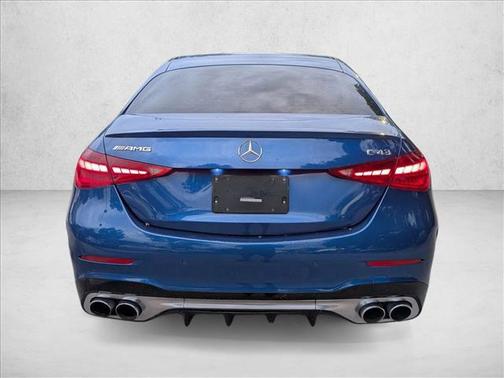 Starling Blue Metallic 2023 Mercedes-Benz AMG C 43 4MATIC
