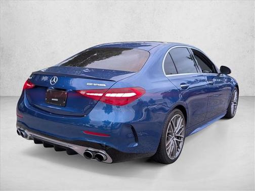Starling Blue Metallic 2023 Mercedes-Benz AMG C 43 4MATIC