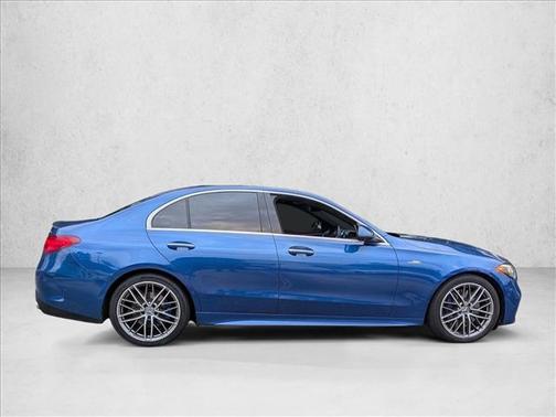 Starling Blue Metallic 2023 Mercedes-Benz AMG C 43 4MATIC