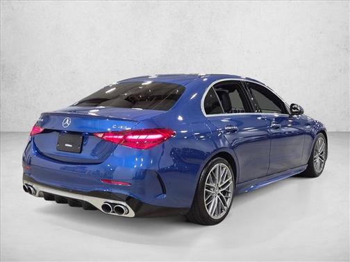 Starling Blue Metallic 2023 Mercedes-Benz AMG C 43 4MATIC