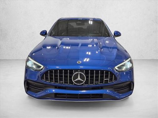 Starling Blue Metallic 2023 Mercedes-Benz AMG C 43 4MATIC