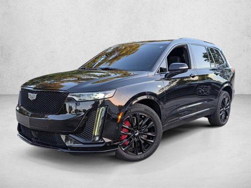 Stellar Black Metallic 2023 Cadillac XT6 Sport AWD
