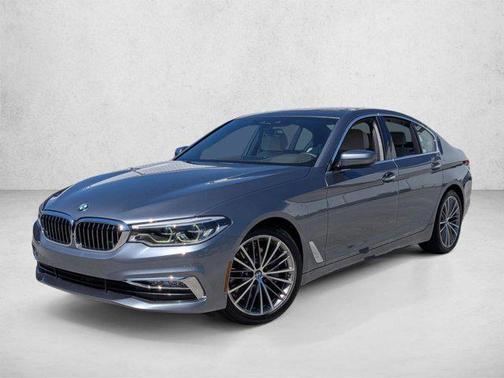 Cashmere Silver Me 2017 BMW 540 540i