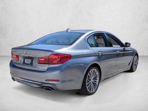 Cashmere Silver Me 2017 BMW 540 540i