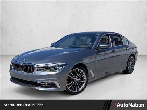 Cashmere Silver Me 2017 BMW 540 540i