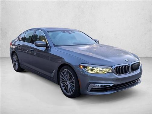 Cashmere Silver Me 2017 BMW 540 540i