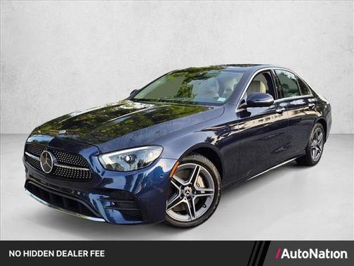 Nautical Blue Metallic 2023 Mercedes-Benz E-Class 4MATIC