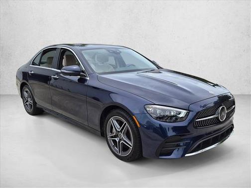 Nautical Blue Metallic 2023 Mercedes-Benz E-Class 4MATIC