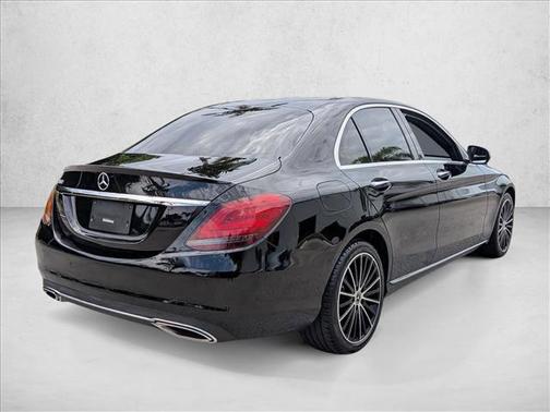 Black 2021 Mercedes-Benz C-Class Sedan