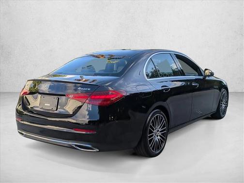 Black 2023 Mercedes-Benz C-Class C 300 4MATIC