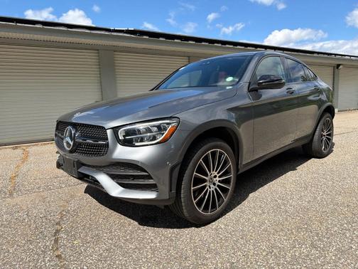 Gray Metallic 2023 Mercedes-Benz GLC 300 4MATIC Coupe