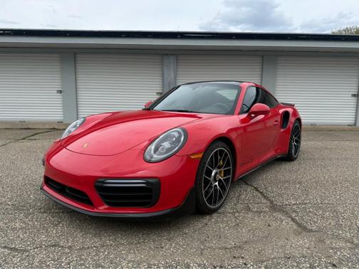Red 2019 Porsche 911 Turbo S