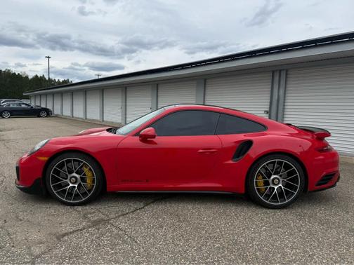 Red 2019 Porsche 911 Turbo S