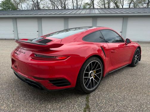 Red 2019 Porsche 911 Turbo S