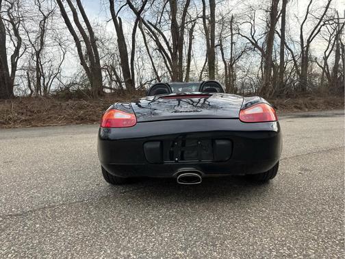 Black 1998 Porsche Boxster