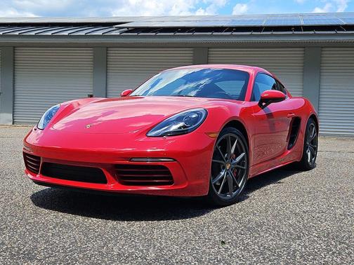 Carmine Red 2024 Porsche 718 Cayman S