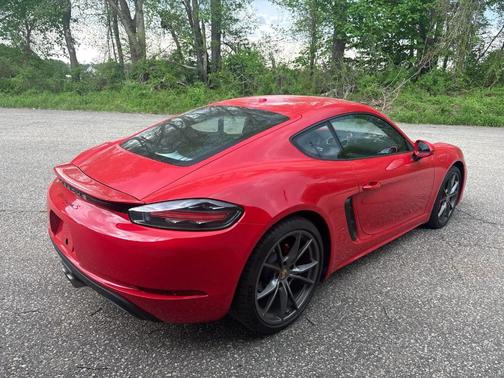 Carmine Red 2024 Porsche 718 Cayman S