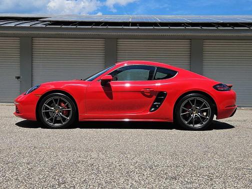 Carmine Red 2024 Porsche 718 Cayman S
