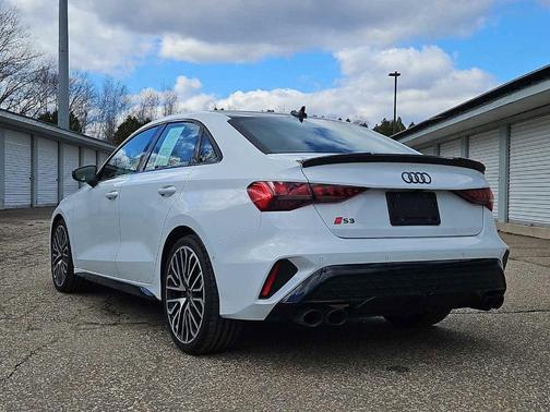 Glacier White Metallic 2025 Audi S3 2.0T quattro Premium