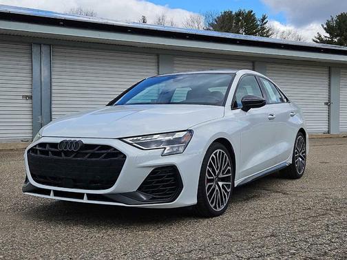 Glacier White Metallic 2025 Audi S3 2.0T quattro Premium