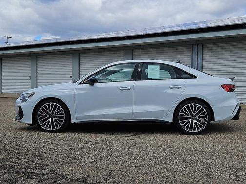 Glacier White Metallic 2025 Audi S3 2.0T quattro Premium