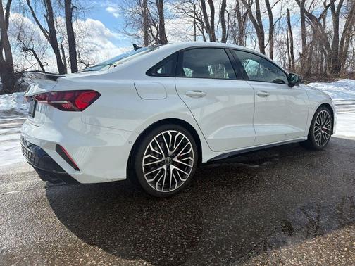 Glacier White Metallic 2025 Audi S3 2.0T quattro Premium